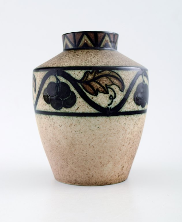 Josef Ekberg, Gustavsberg pottery vase.
