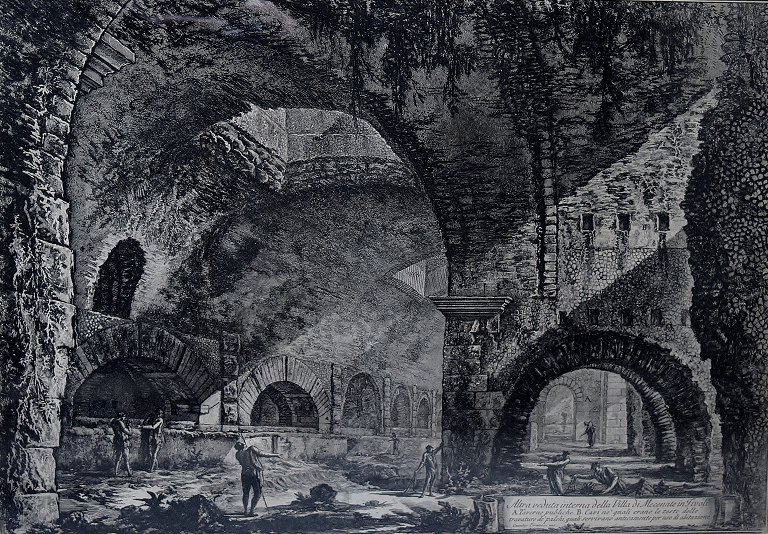 Piranesi. Engraving.