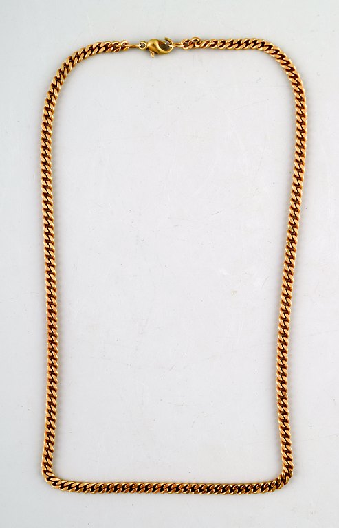 Necklace in 14 carat gold.
