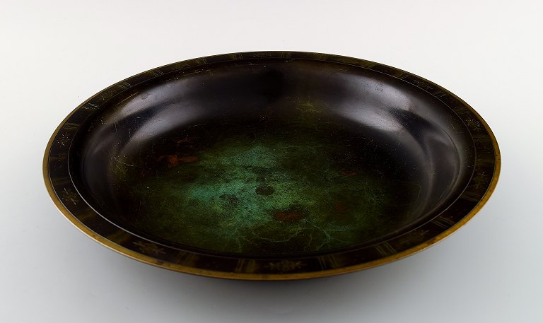 Just Andersen bronze large bowl.
