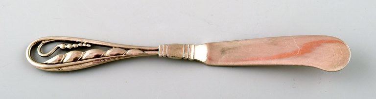 Georg Jensen Ornamental butter knife # 42.
