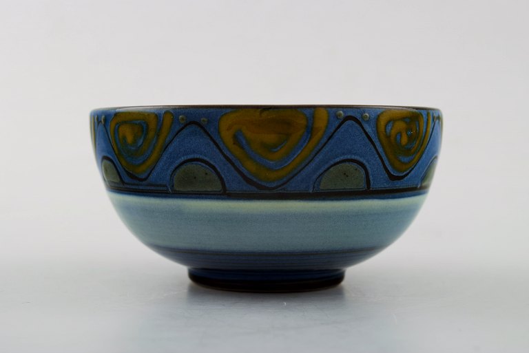 Kähler, Denmark, glazed stoneware bowl.
