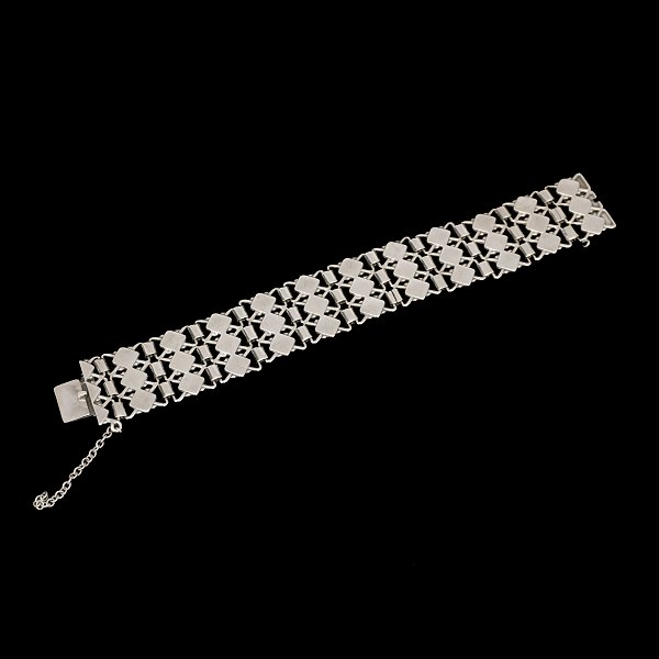 Cohr, Fredericia, Denmark: Bracelet, Silver. L: 20,5cm