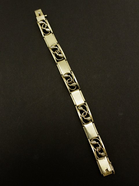 Art deco bracelet gilt sterling silver sold