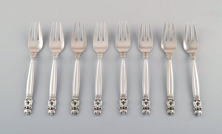 Georg Jensen "Acorn" fish fork in sterling silver.
8 pcs. in stock.