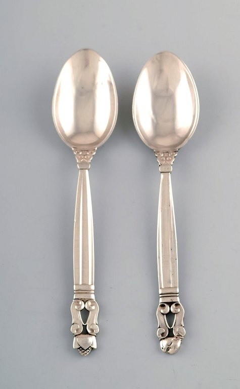 Georg Jensen "Acorn" large teaspoon in sterling silver.
2 pcs. in stock.