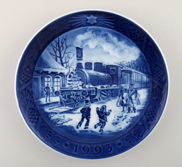 Royal Copenhagen, Christmas plate from 1993.