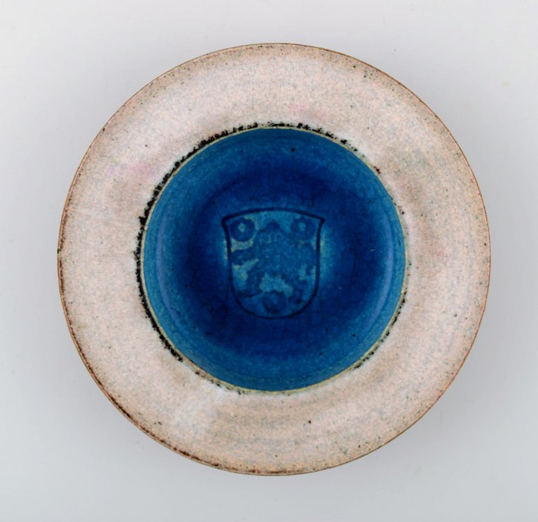 Kähler, Denmark, glazed stoneware dish 1960 s.
