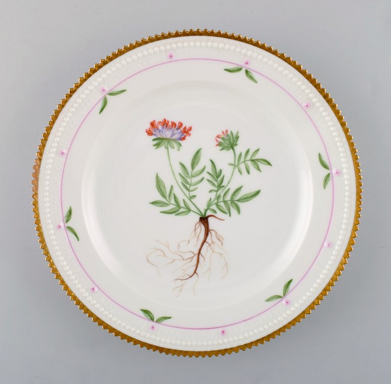 Royal Copenhagen Flora Danica lunch plate.
