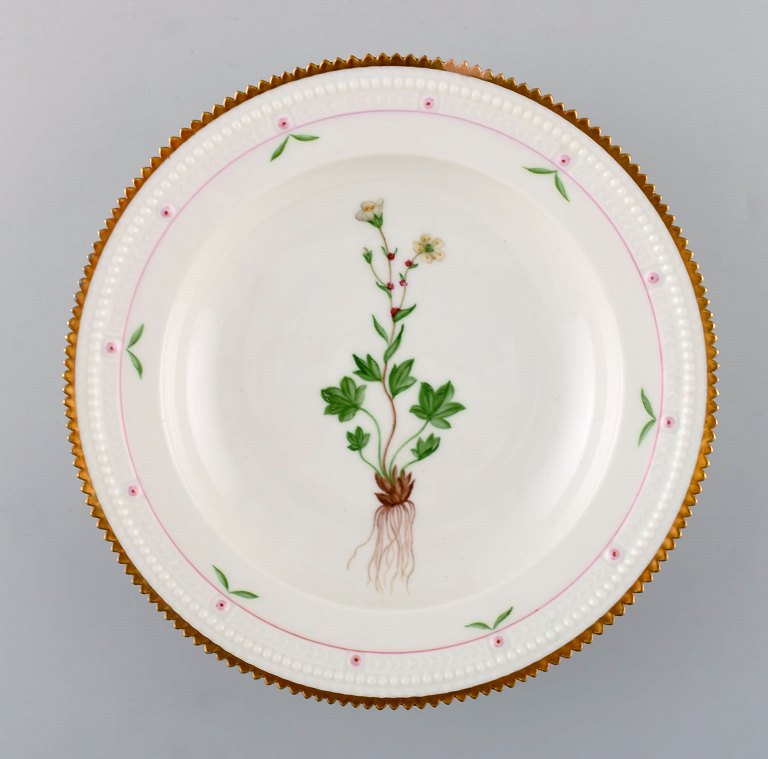 Royal Copenhagen flora danica soup plate.