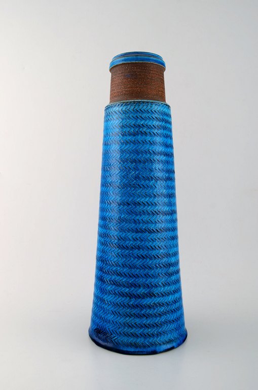 Kähler, Denmark, glazed stoneware vase, 1960 s.
