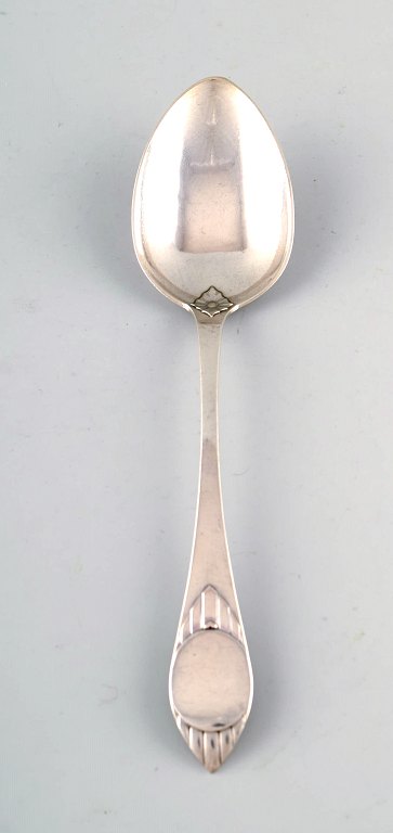 Serving spoon in danish silver (830). 1913
