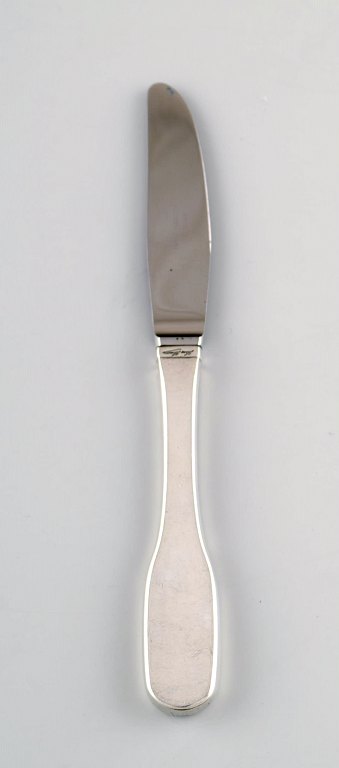 Hans Hansen sølvbestik Susanne frokostkniv i sterlingsølv.
