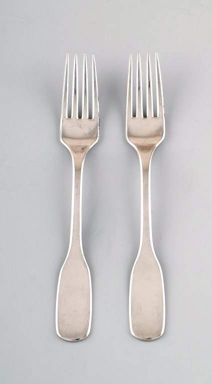 Hans Hansen silverware Susanne, dinner fork in sterling silver.
