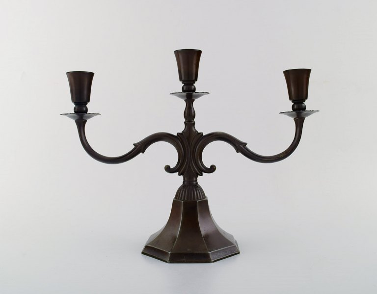 Just Andersen art deco "disko" candlestick. 
