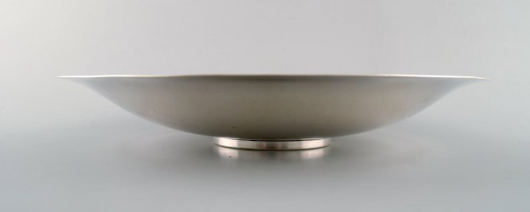 Georg Jensen Sterling Silver hammered dish on foot. Designed by Harald Nielsen. 
# 620D.
