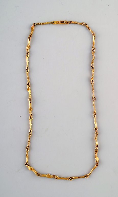 Lapponia necklace made in 18 kt. gold.
