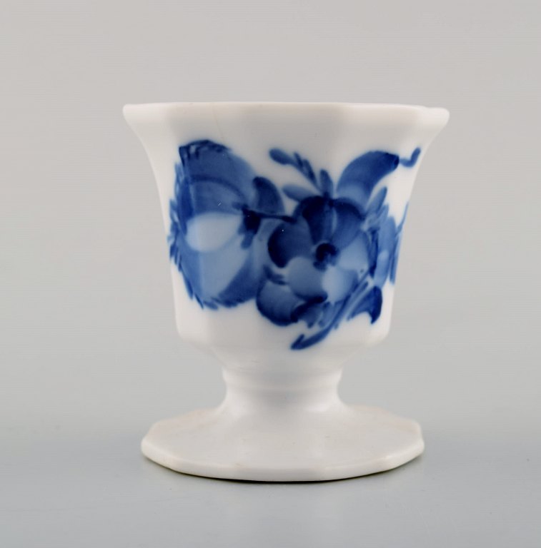 Royal Copenhagen blue flower angular egg cup no. 8576.
