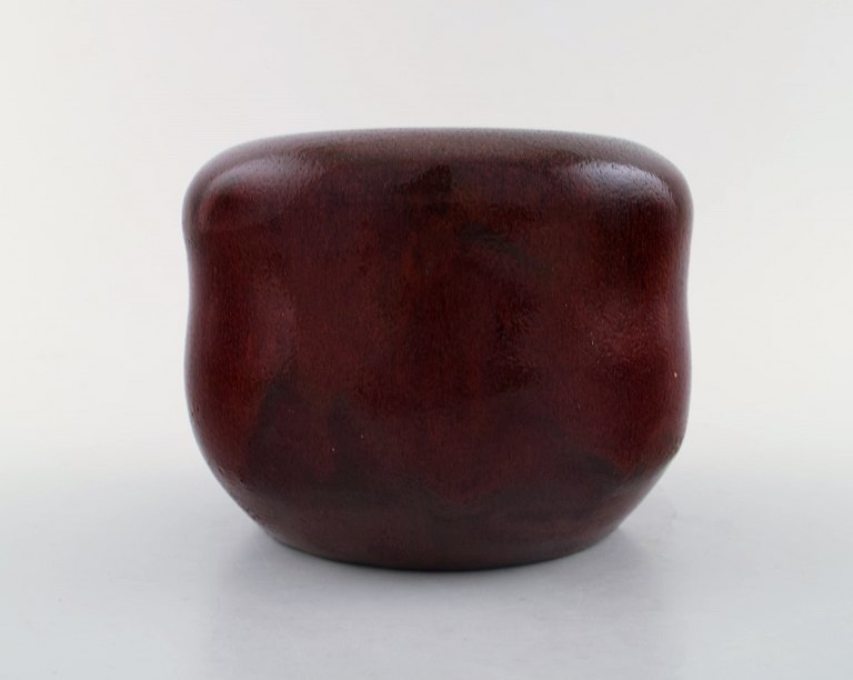 Patrick Nordstrøm / Carl Halier stoneware vase for Royal Copenhagen. 1920