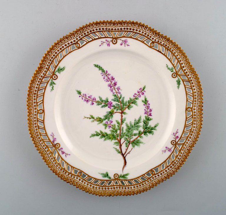 Royal Copenhagen Flora Danica openwork plate # 20/3554.
