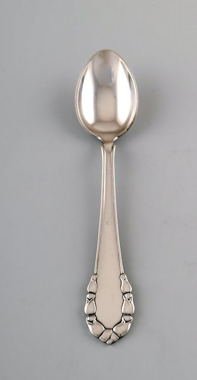 Georg Jensen "Lily of the Valley" sterling silver tea spoon. 1933-1944. 9 pieces 
in stock.