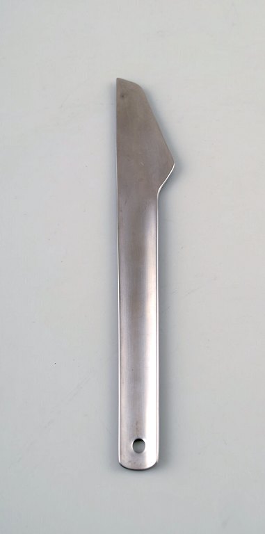 Skandinavisk modernistisk design bestik i rustfrit stål. Middagskniv, 1970