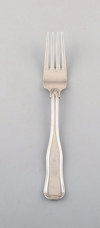 Rare Georg Jensen Old Danish lunch fork in sterling silver. Three pieces in 
stock.