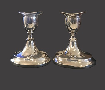 Silver candlesticksSvend Toxværd803 S (silver)H: 6 cmGood conditionSvend Toxværd2 