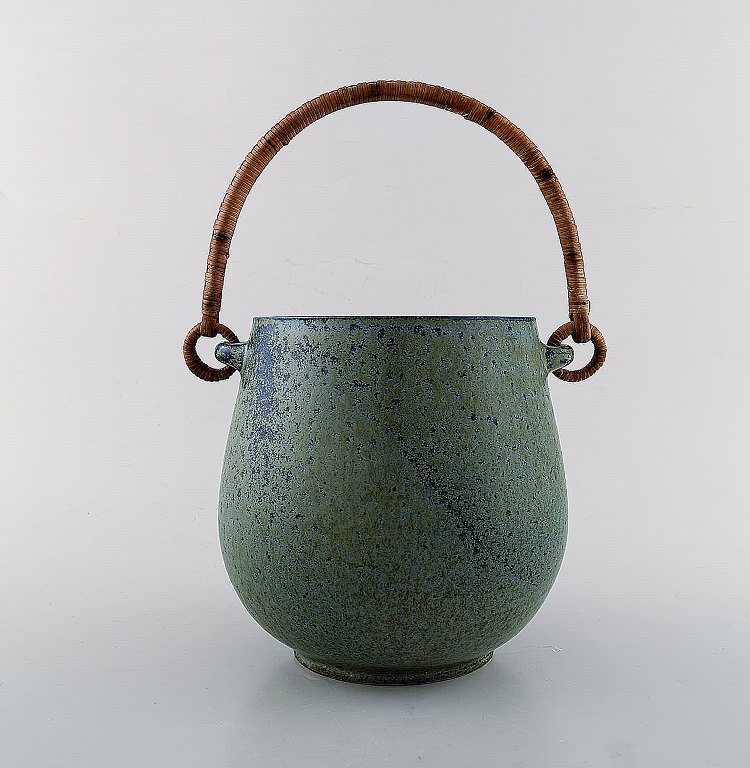 Arne Bang ceramic ice bucket.
