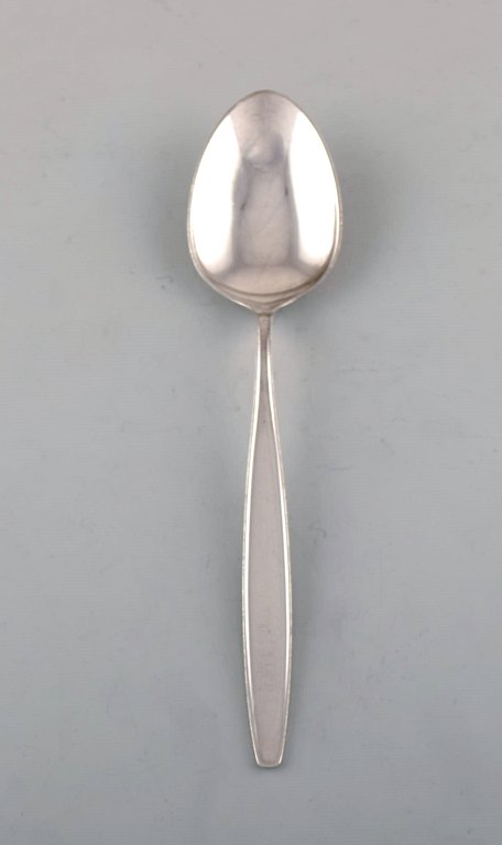 Tias Eckhoff for Georg Jensen. "Cypress" dinner spoon in sterling silver.
