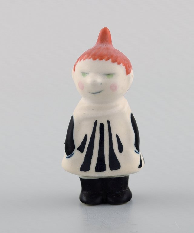 Arabia, Finland. Rare Little My figure from The Moomins in stoneware. Late 20th 
century. 
