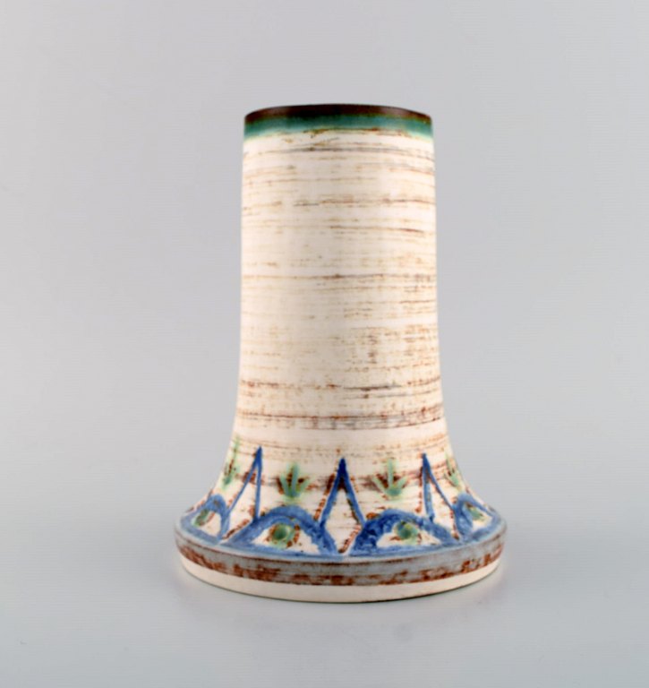 Søholm, Denmark. Vase in glazed stoneware. 1960s.
