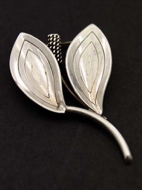 Sterling sølv art deco broche