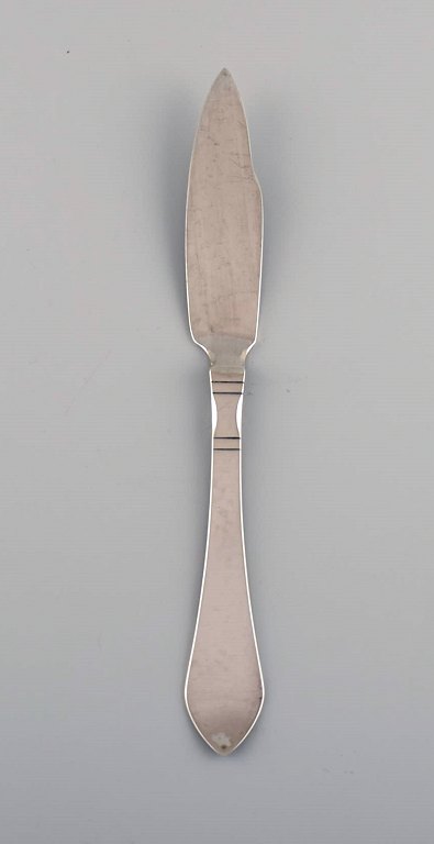 Georg Jensen Continental fish knife in sterling silver. Three pieces in stock.
