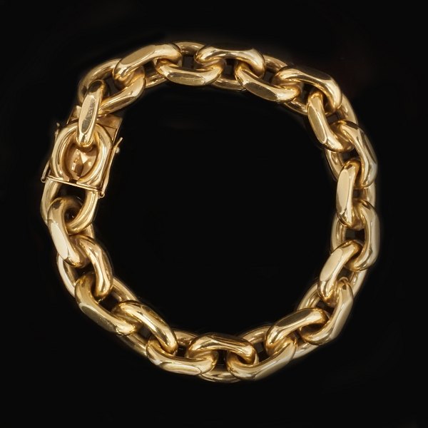 Anker Armband aus 8kt Gold von Christian Veilskov, 1963-86. G: 103,1gr. L: 23cm