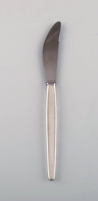 Georg Jensen Cypress frokostkniv i sterlingsølv og rustfrit stål.
