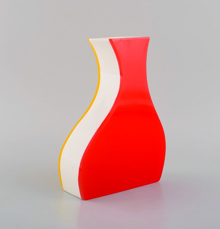 Villeroy & Boch vase i polykromt akrylglas. 1960/70