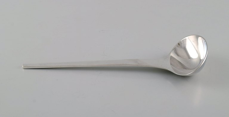 Georg Jensen Caravel sauce spoon in sterling silver.
