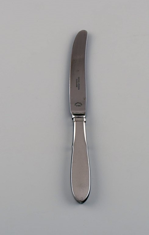 Gundorph Albertus for Georg Jensen. Mitra fruit knife in stainless steel. 1970s. 
11 pcs in stock.

