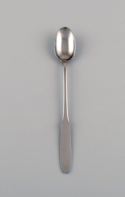 Gundorph Albertus for Georg Jensen. Mitra ice tea / cocktail spoon in stainless 
steel. 1970s.
