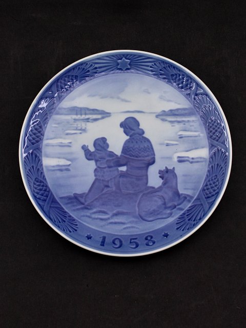 Royal Copenhagen juleplatte 1958