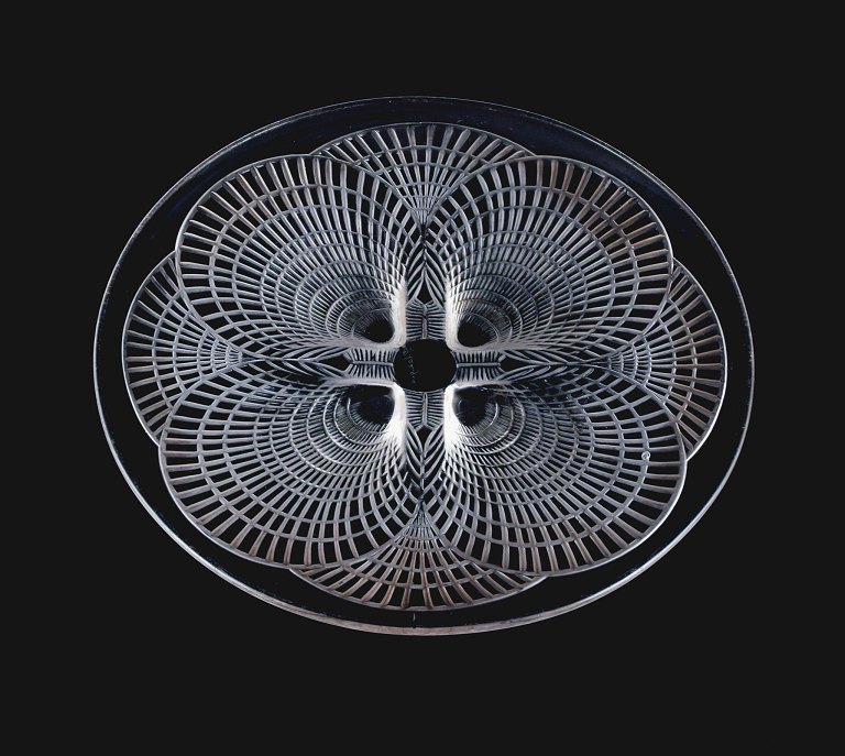 René Lalique, early "Coquille No 3" dish.