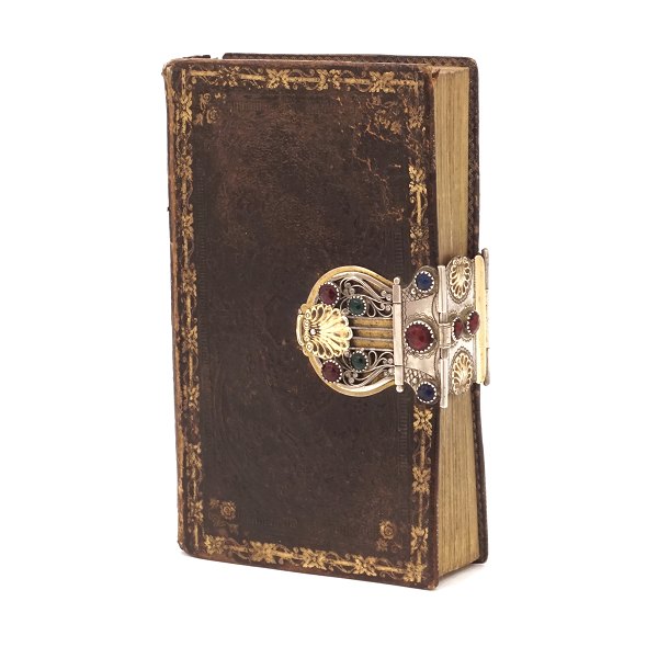 Song book with silver mountings by Thomas Jensen, Aabenraa, Denmark, 1844