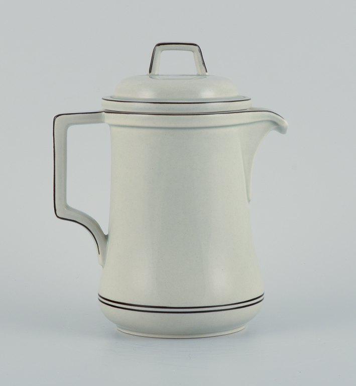 Jens Harald Quistgaard for Bing & Grøndahl, "Colombia" coffee pot in stoneware.