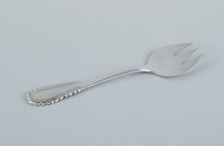 Georg Jensen, Viking, rare lemon fork in 830 silver.