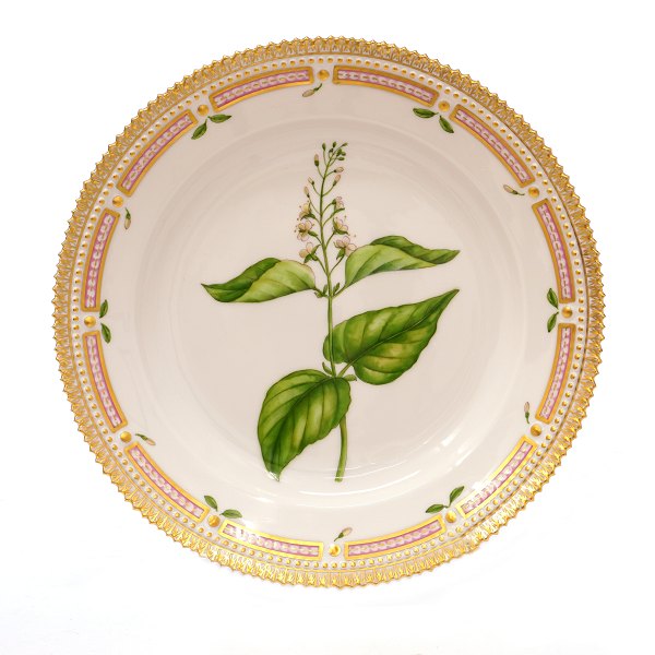 Royal Copenhagen Flora Danica plate 3550. "Circaea lutetiana L."
D: 22cm