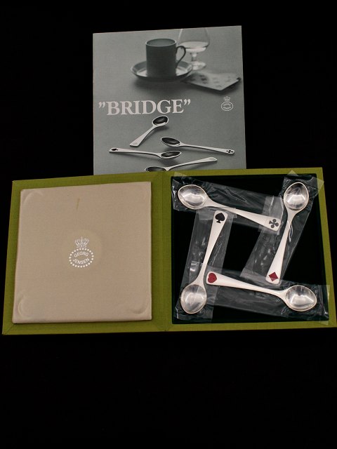 Georg Jensen sterling sølv bridge teskeer