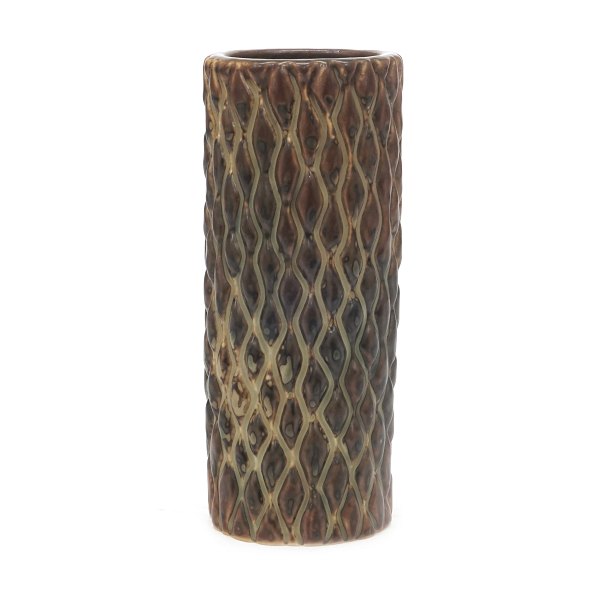 Axel Salto Sung glazed vase 20564. H: 17,1cm. D: 7cm