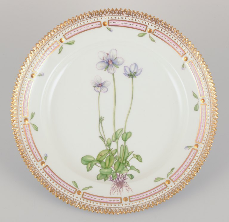 Royal Copenhagen Flora Danica lunch plate.