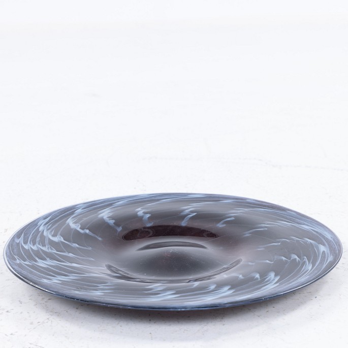 Finn Lynggaard
Flat glass dish with blue pattern.
1 pc. in stock
Good, used condition
